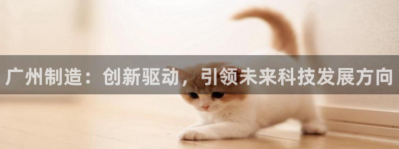 cq9电子游戏蹦迪：广州制造：创新驱动，引领未来科技发展方向