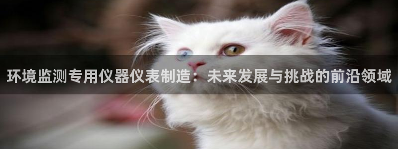 cq9传奇电子跳更高：环境监测专用仪器仪表制造：未来发展与挑