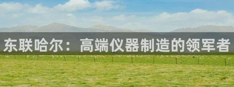 cq9电子完整视频：东联哈尔：高端仪器制造的领军者