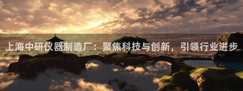 电子女王cq9：上海中研仪器制造厂：聚焦科技与创新，引领行业